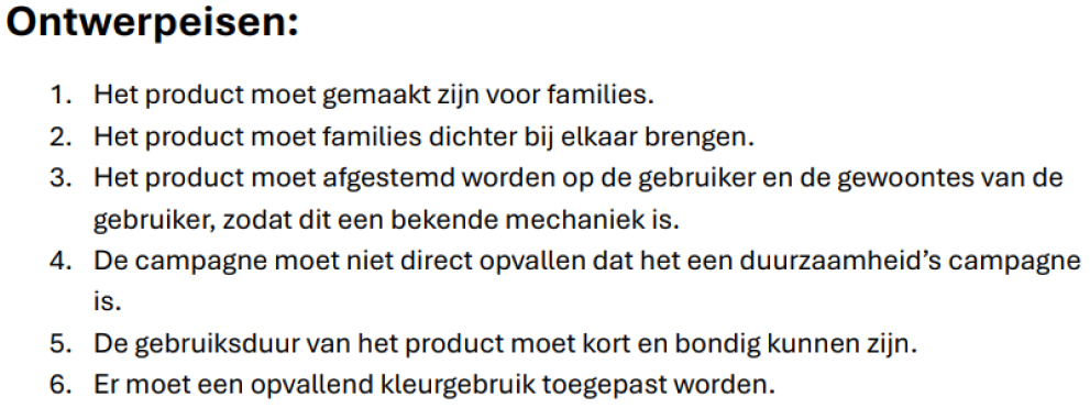 Ontwerpeisen