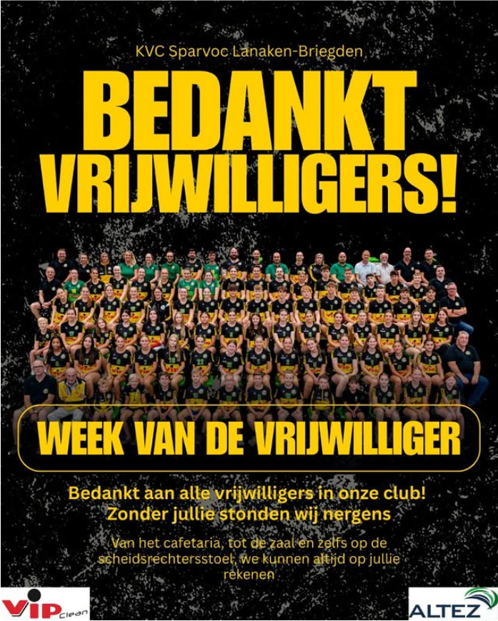 Poster Vrijwilligersdag